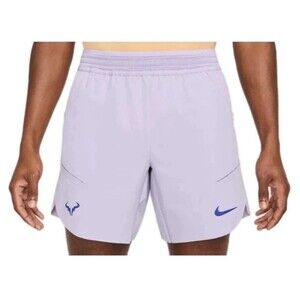 Nike Rafa Nadal 7” Lavender Court Tennis Shorts DV2881-515 Men’s Size Medium